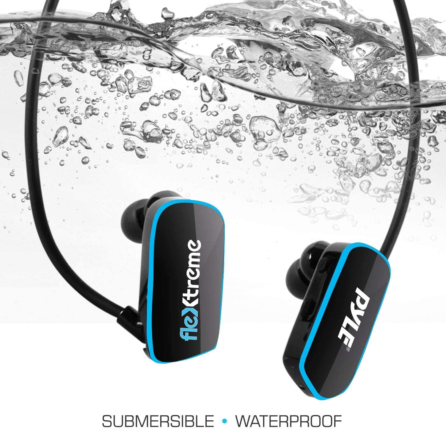 PYLE MP3 PLAYER, WATERPROOF, SPORTS, 8GB Memory, IPX8 Rating, USB Connection, Rechargeable Battery, Includes Earbuds, Perfect for Swimming, Running, Gym, Ergonomic Design, Sweatproof, Dustproof - Image 3