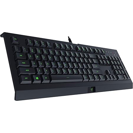 Razer Cynosa Lite Gaming Keyboard: Customizable Single Zone Chroma RGB Lighting - Spill-Resistant Design - Programmable Macro Functionality - Quiet & Cushioned