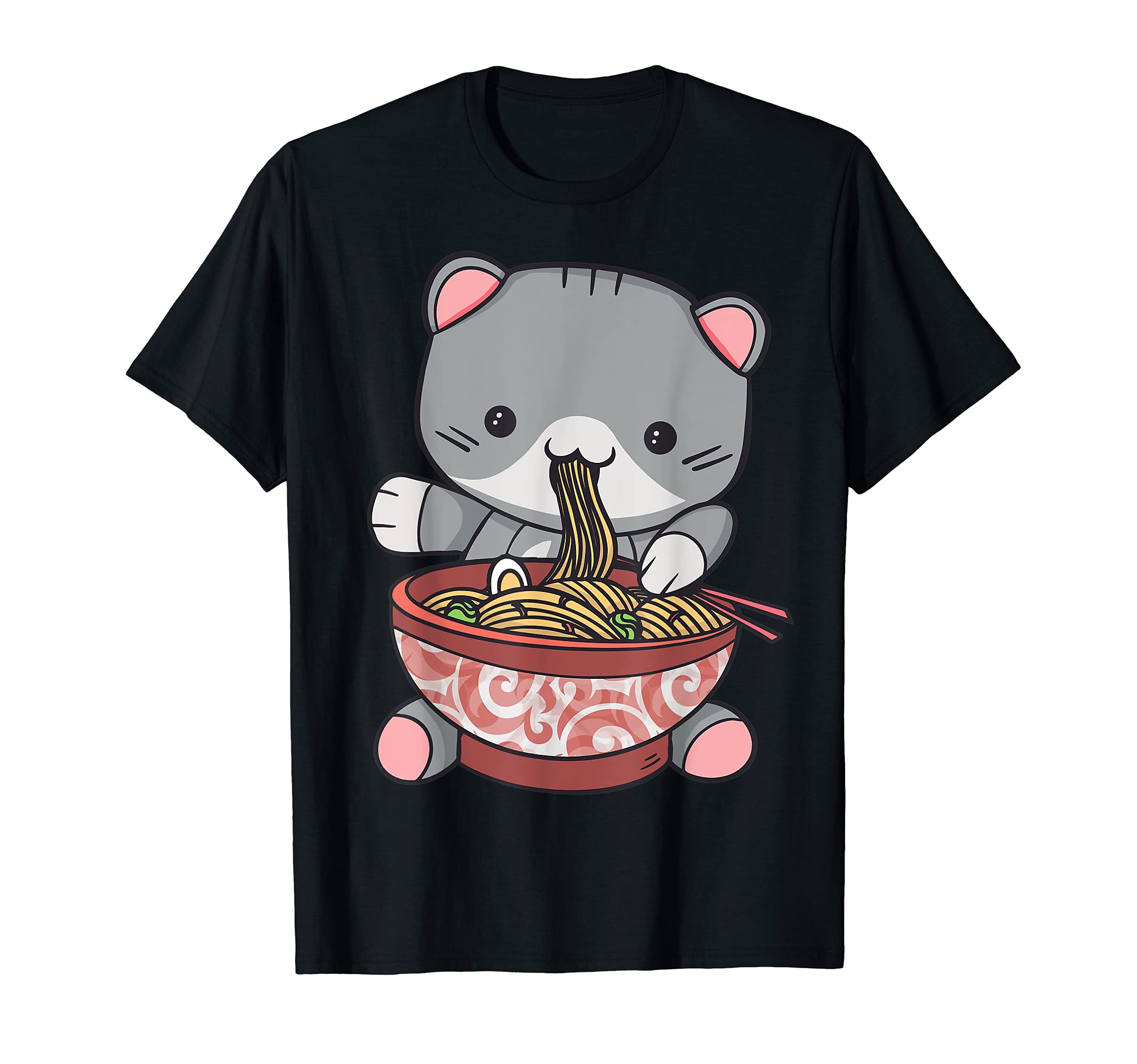 Sponsored Ad - Ramen Cat Japanese Kawaii Anime Lover T-Shirt