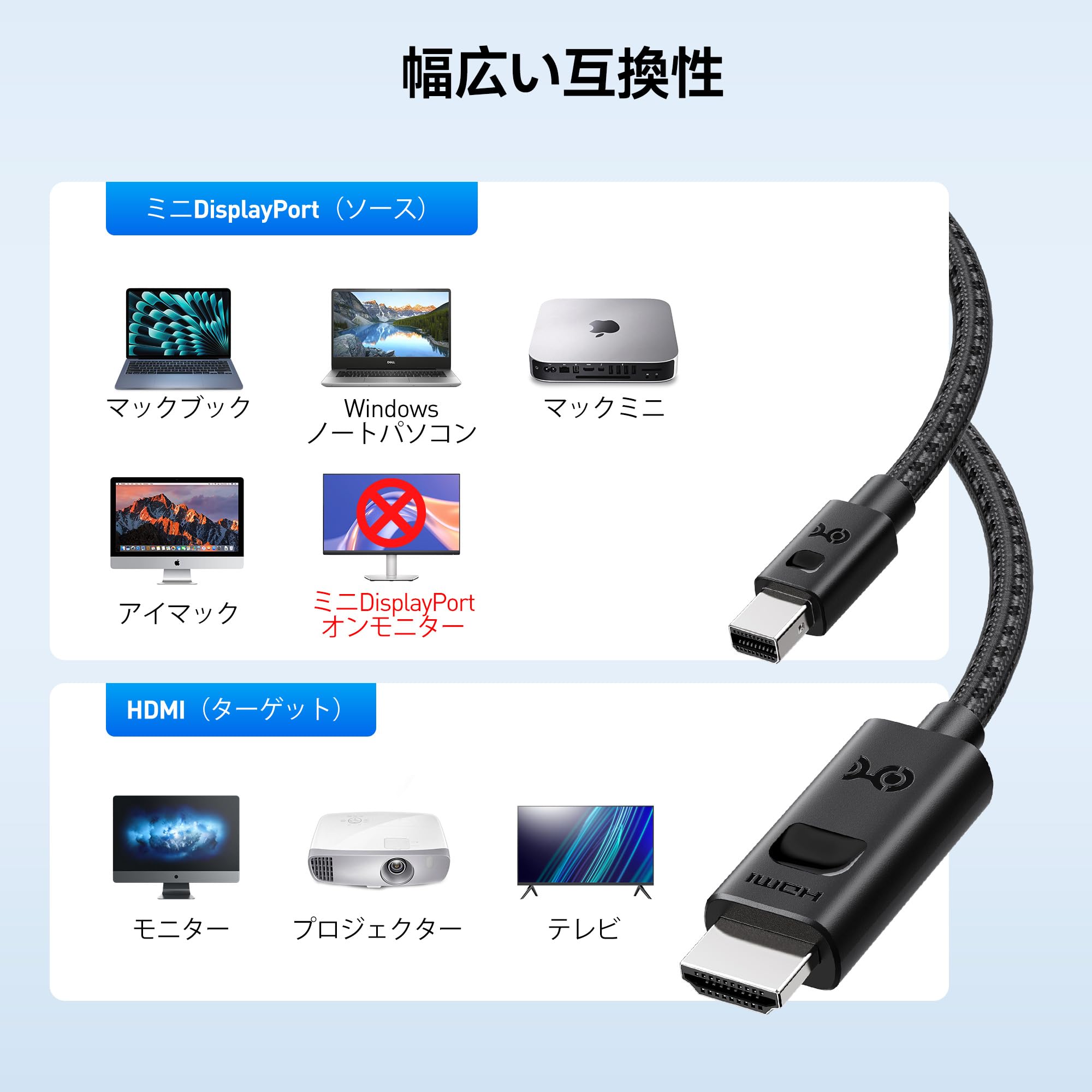 アクセサリー mera Amazon.co.jp: Cable Matters 単方向 8K Mini DisplayPort HDMI 変換