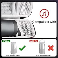 Vista 2 de LTGEM - Carcasa rígida de EVA para altavoz Bluetooth Bose SoundLink Revolve or Revolve (Serie II) con bolsillo de malla, color negro