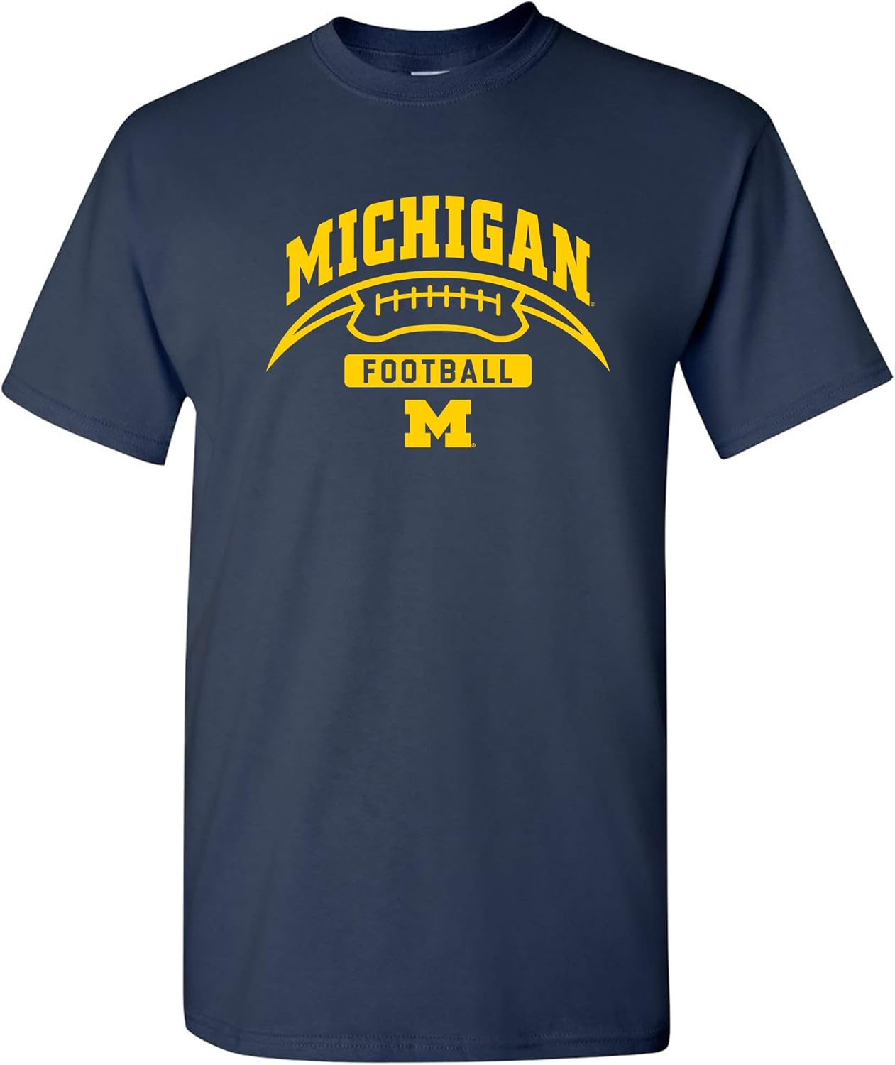 NCAA Football Crescent, Team Color T Shirt, College, University