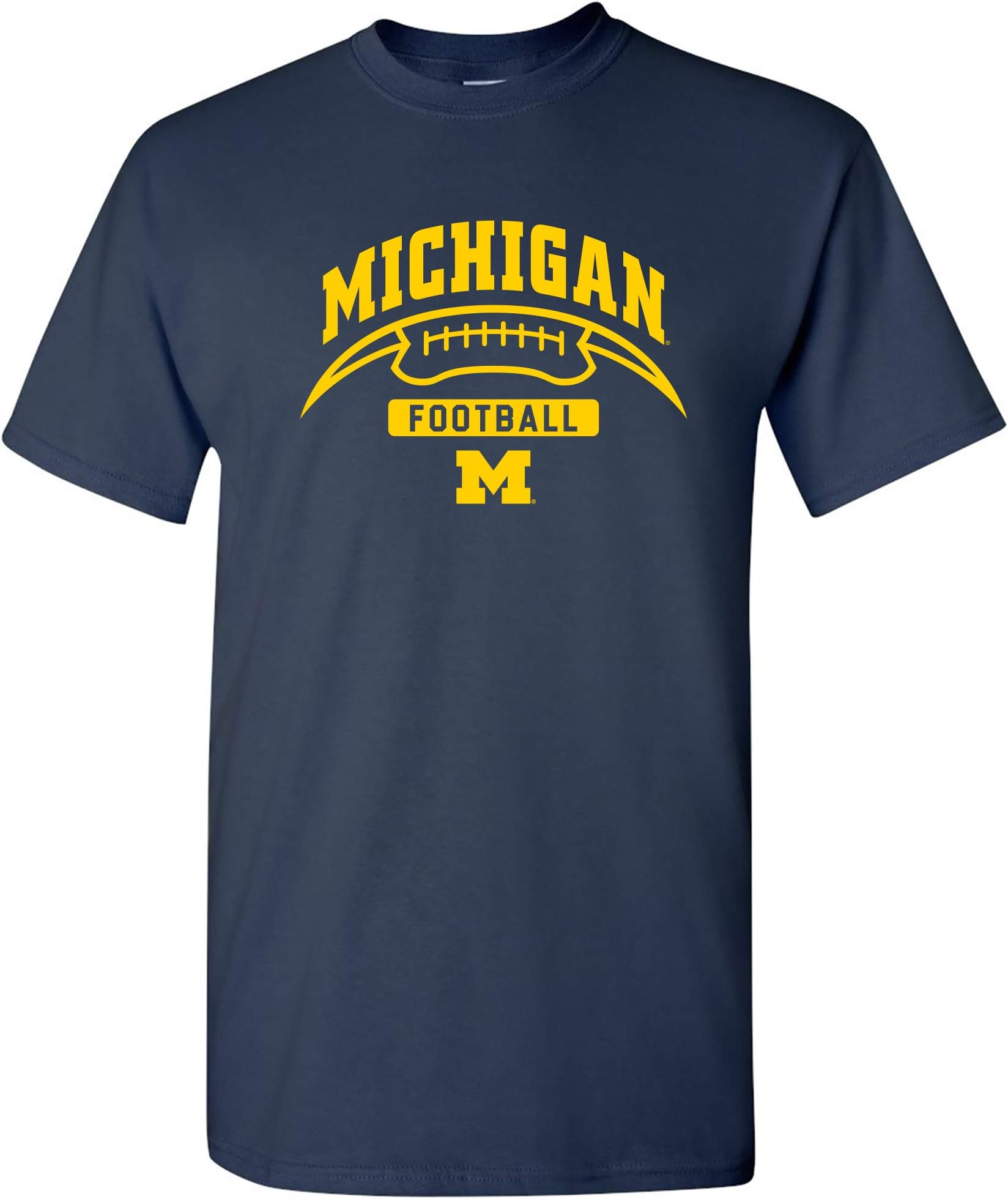 UGP Campus ApparelNCAA Football Crescent, Team Color T Shirt, College, University