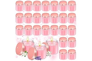Mini Mason Jar Candles Bulk 4 oz Essential Oil Scented Candle Gifts...
