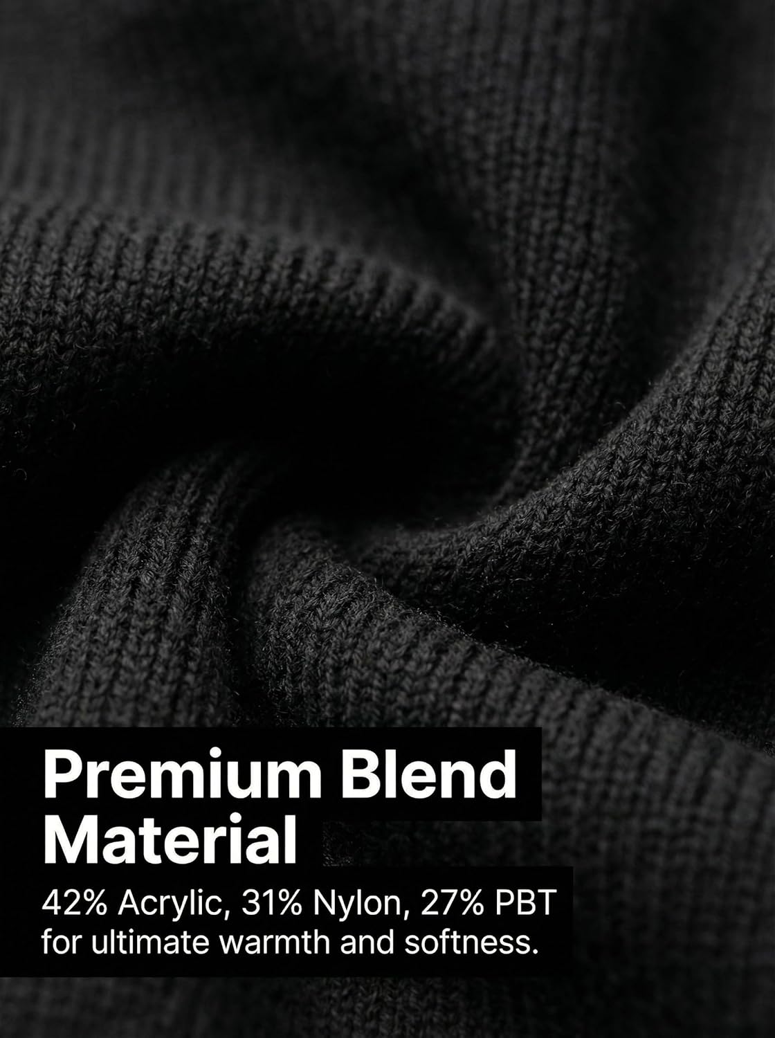 Beanie for Men Women Unisex Winter Hat Cuffed Thick Knitted Beanies Skull Cap - Image 6