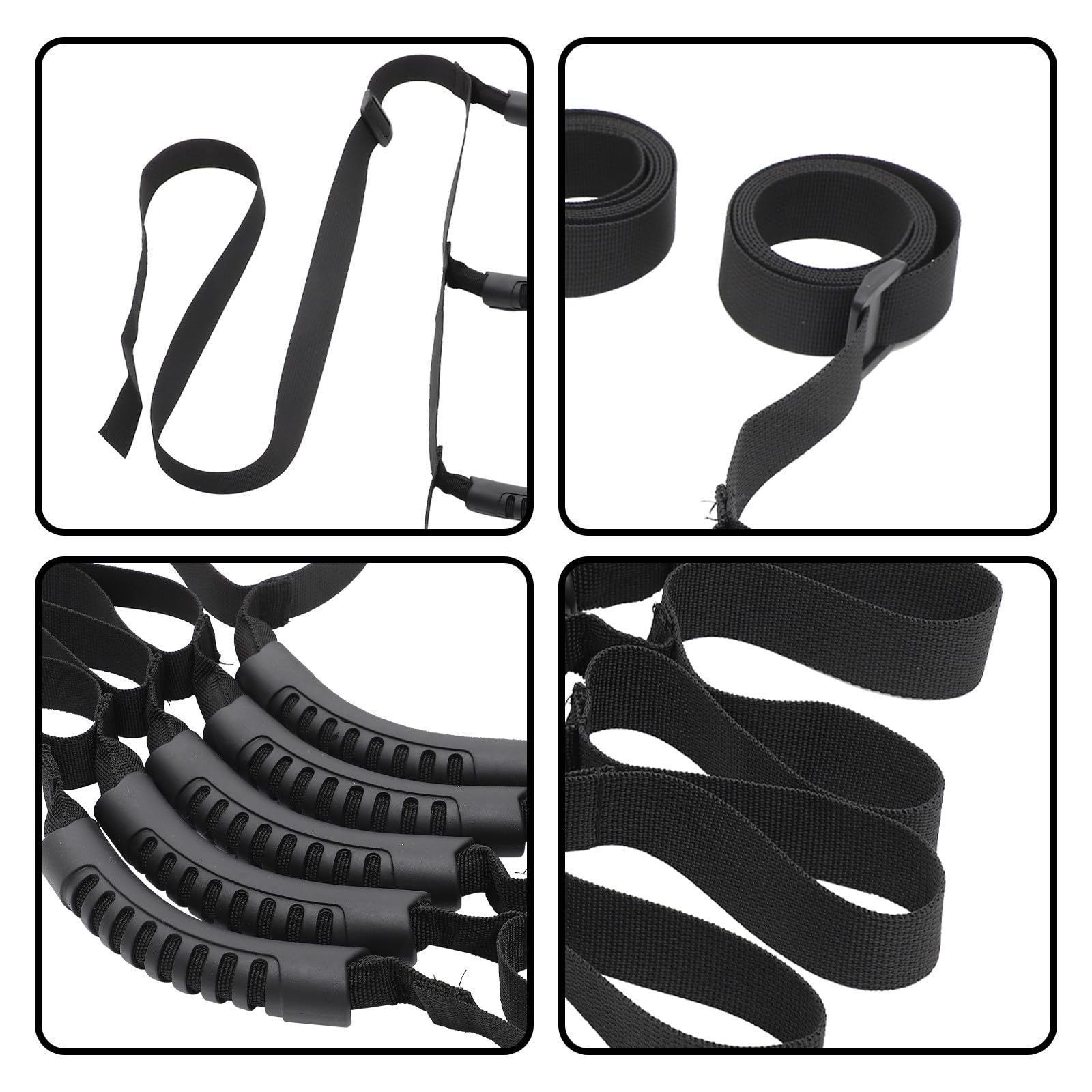 TOYANDONA Cinghia Regolabile Facile da Installare per Alzarsi dal Letto per Anziani Manico Confortevole in Nylon ed Eva per Assistenza a Letto
