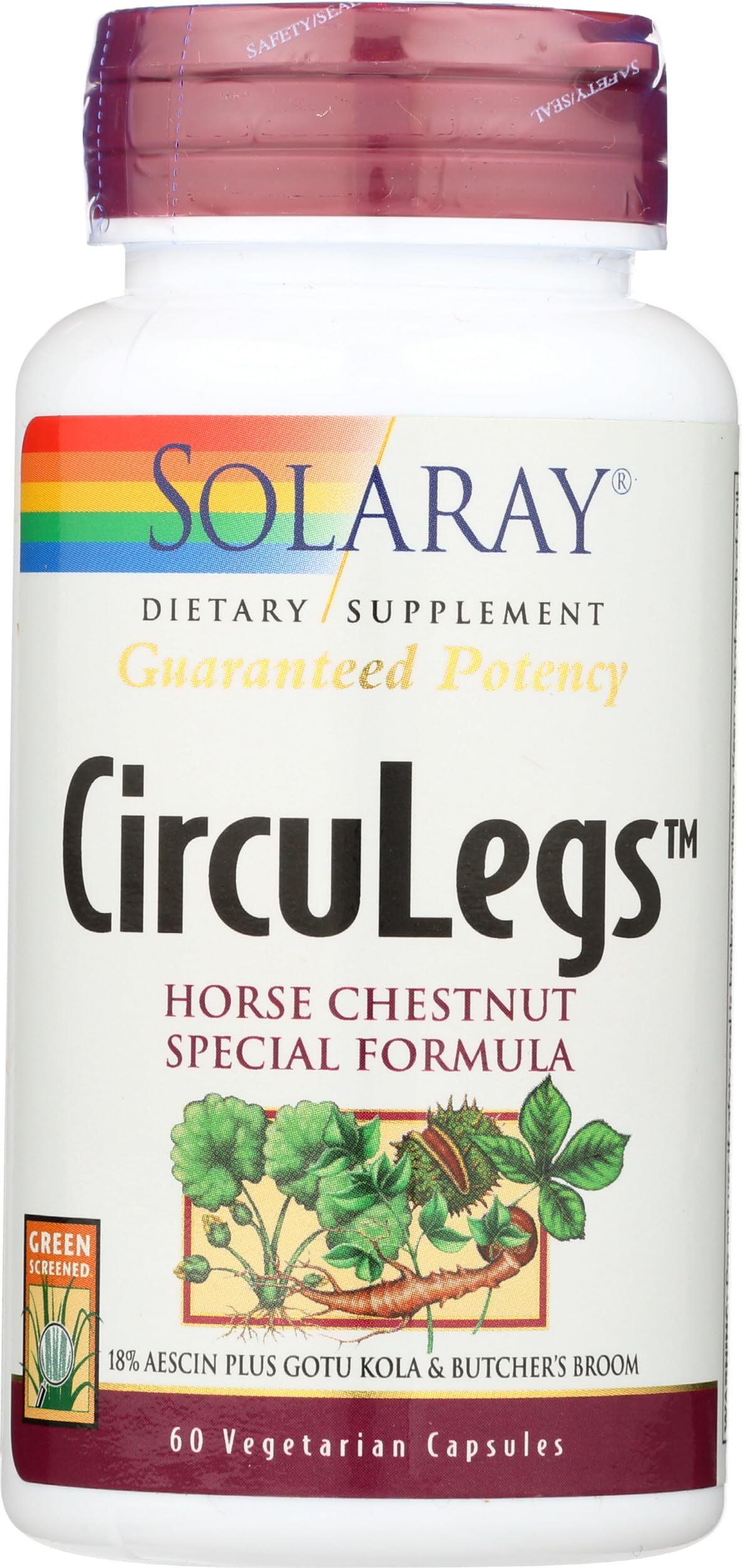SOLARAY Circulegs, 60 VegCaps — Amazon image 4