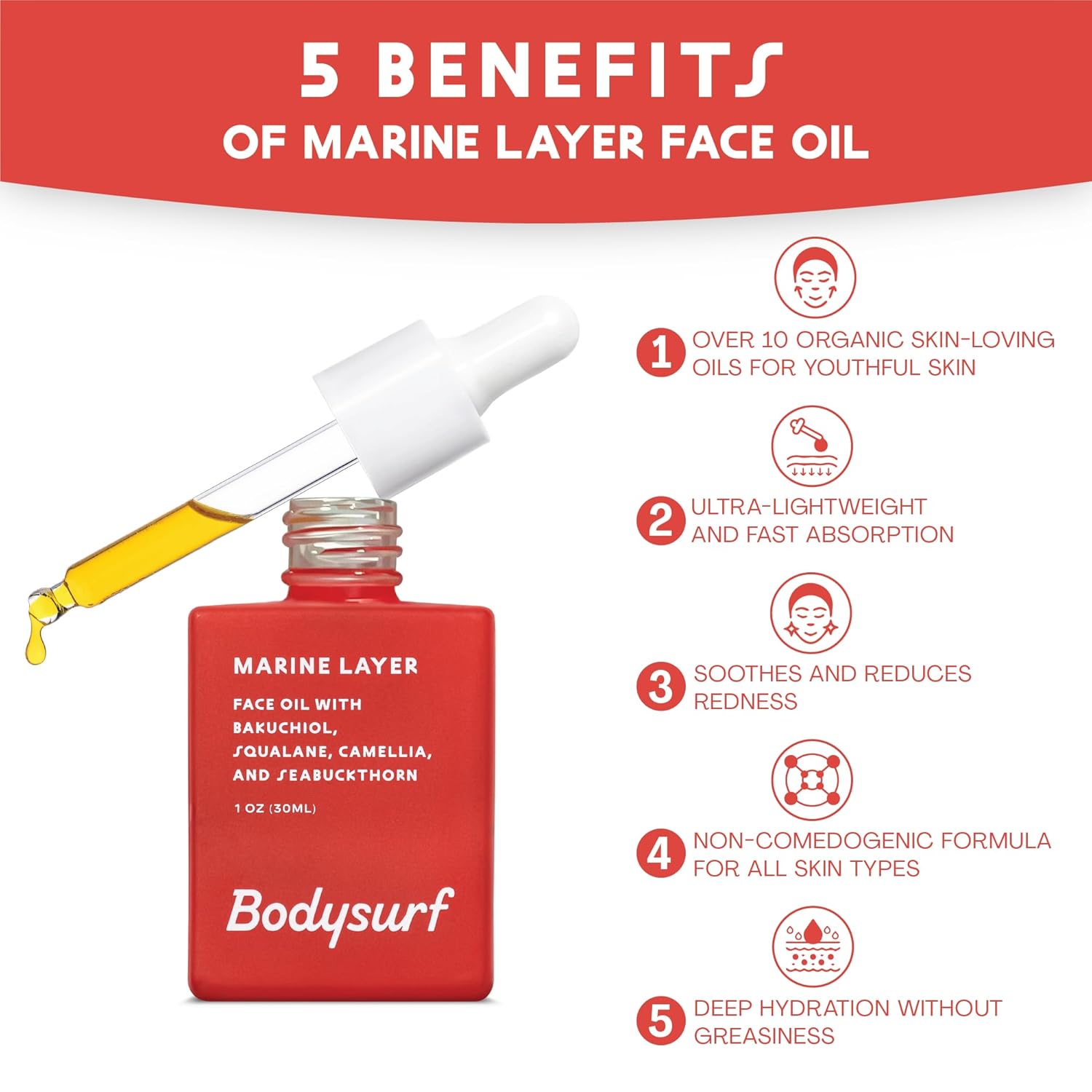 Bodysurf Marine Layer: A Review of the Bakuchiol Face Oil & Serum Alternative for Anti-Aging Benefits