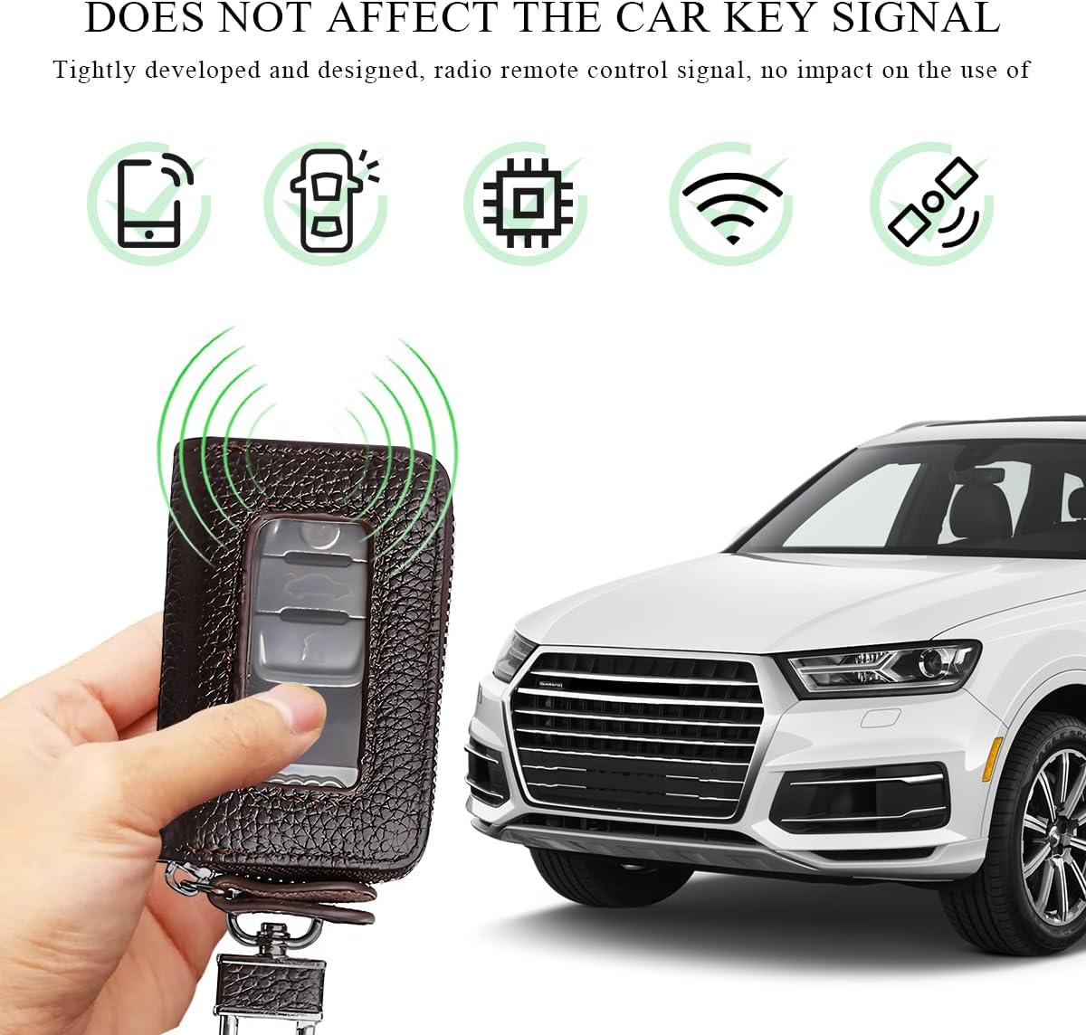 Gasedin 車用キーフォブケース スマートキーフォブカバー メタルフックと透明ウィンドウ付き リモートキーフォブケースホルダー Amazon.co.jp: Syodiesn フォードキーフォブカバー ソフトTPU レザーキーチェーン キーシェル フル保護カバー  スマートリモートキーフォブケース フォードリンカーン MKZ MKC MKX Fusion Mustang F150 Edge Explorer  5ボタン シルバー : Automotive