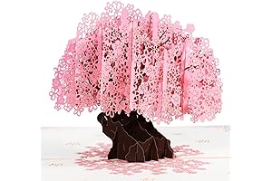 Cherry Blossom Pop Up Card: Perfect Happy Valentine Day Gift Card