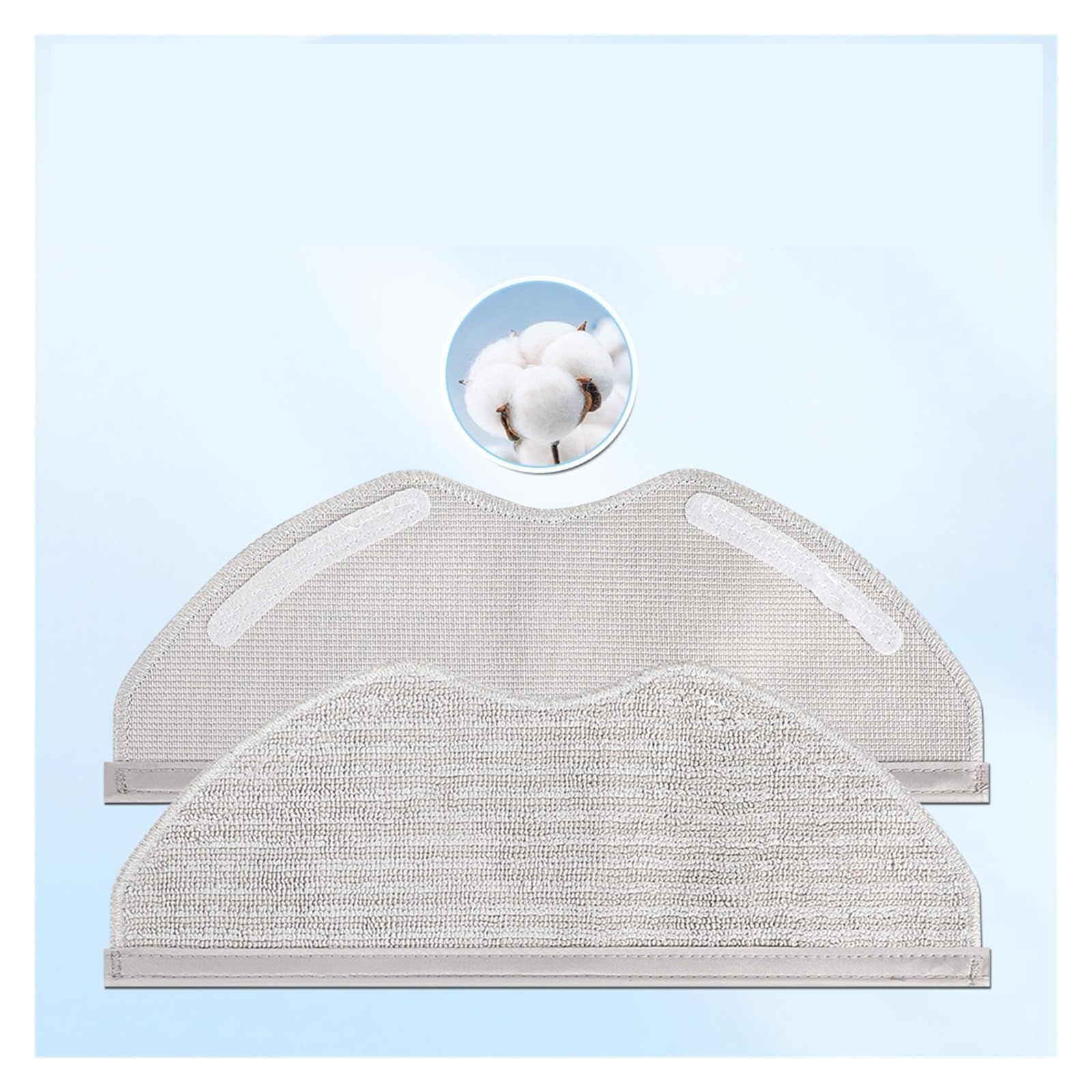 Panno di ricambio adatto, compatibile for Xiaomi, S40 S40C H40 OV81 E101 OV51 Mop Pad Stracci Accessori for aspirapolvere Pezzi di ricambio(C)
