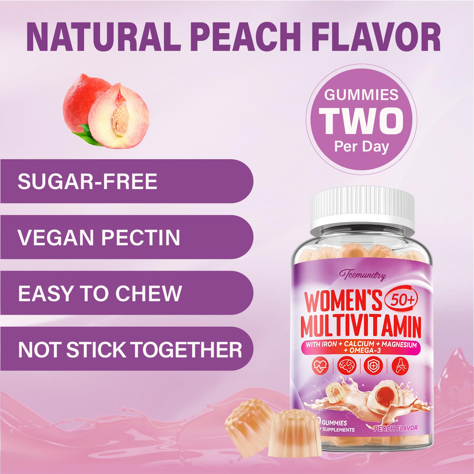 Multivitamin Gummies for Women 50 Plus - Methylated Multivitamin Gummy — Amazon image 6