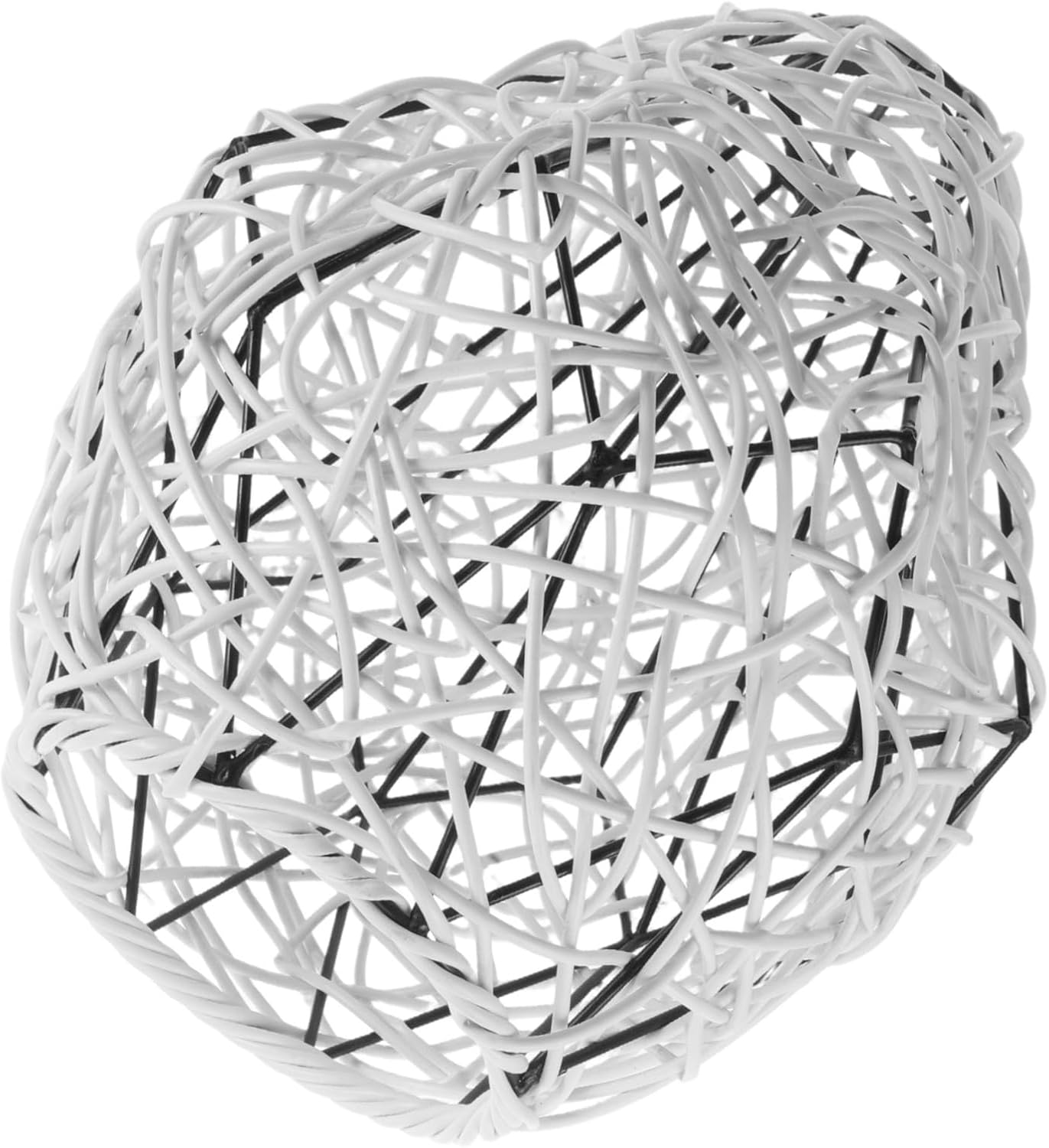 Cabilock Minimalist Rattan Lampshade Versatile Light Cover for Ceiling Fixtures for Dining Rooms Cafes and Living Spaces Soft Illumination Easy Maintenance