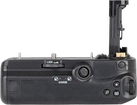 ayex Pil sapı Canon EOS R5 R6 & R6 Mark II BG-R10 gibi kompakt sap rahat ve güvenli tutuş Ergonomik sağlam işçilik