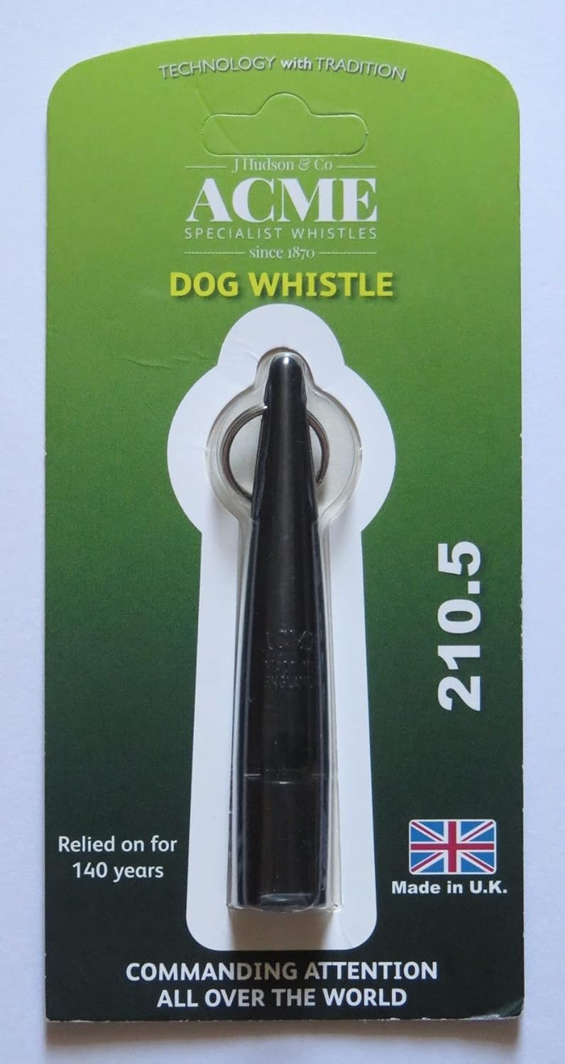 Amazon ACME/210.5 ワーキングドッグホイッスル(最も一般的な犬笛) (ブラック) [並行輸入品] ACME