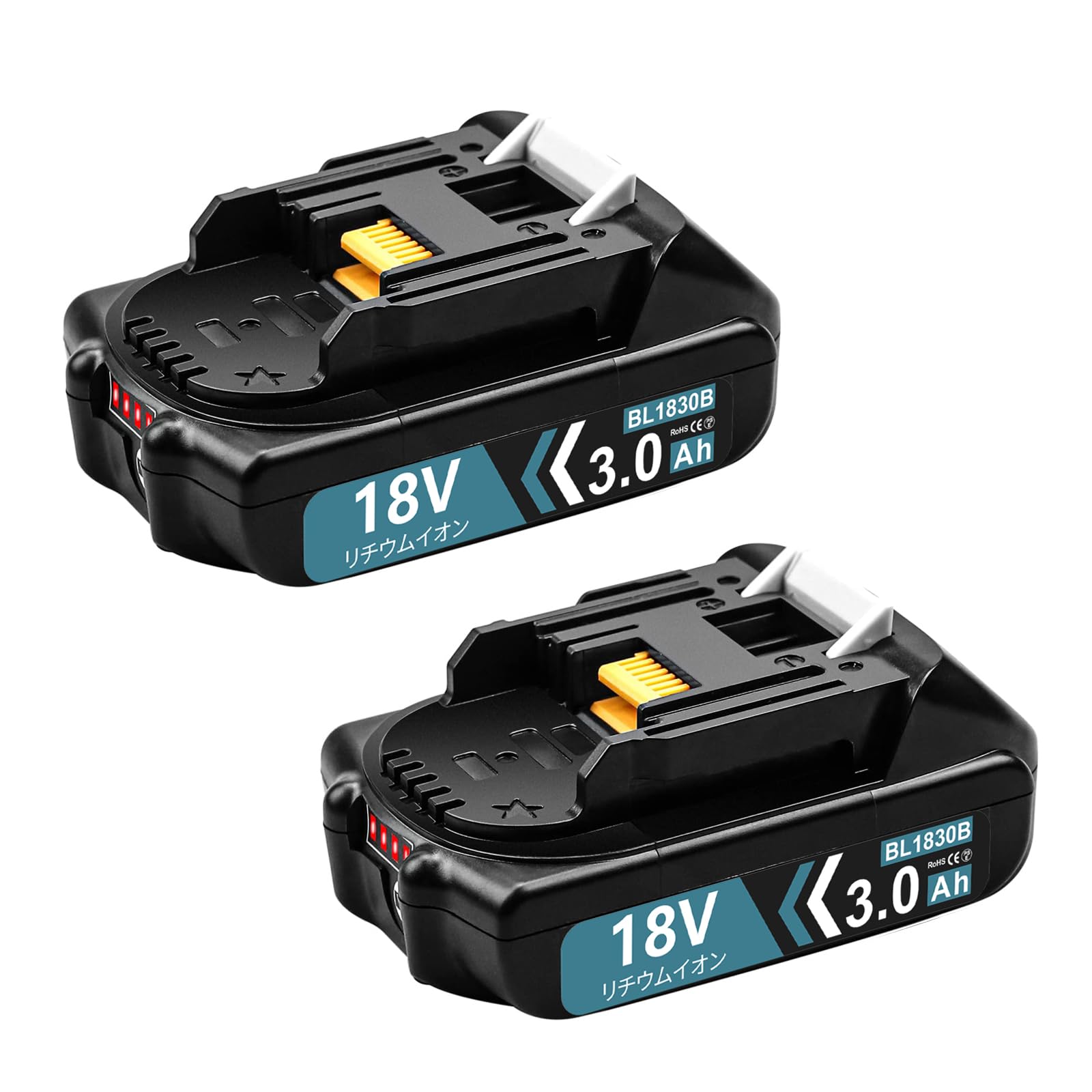 2 マキタ リチウムイオンバッテリBL1830B 18V 3.0Ah A-60442 2個セット 