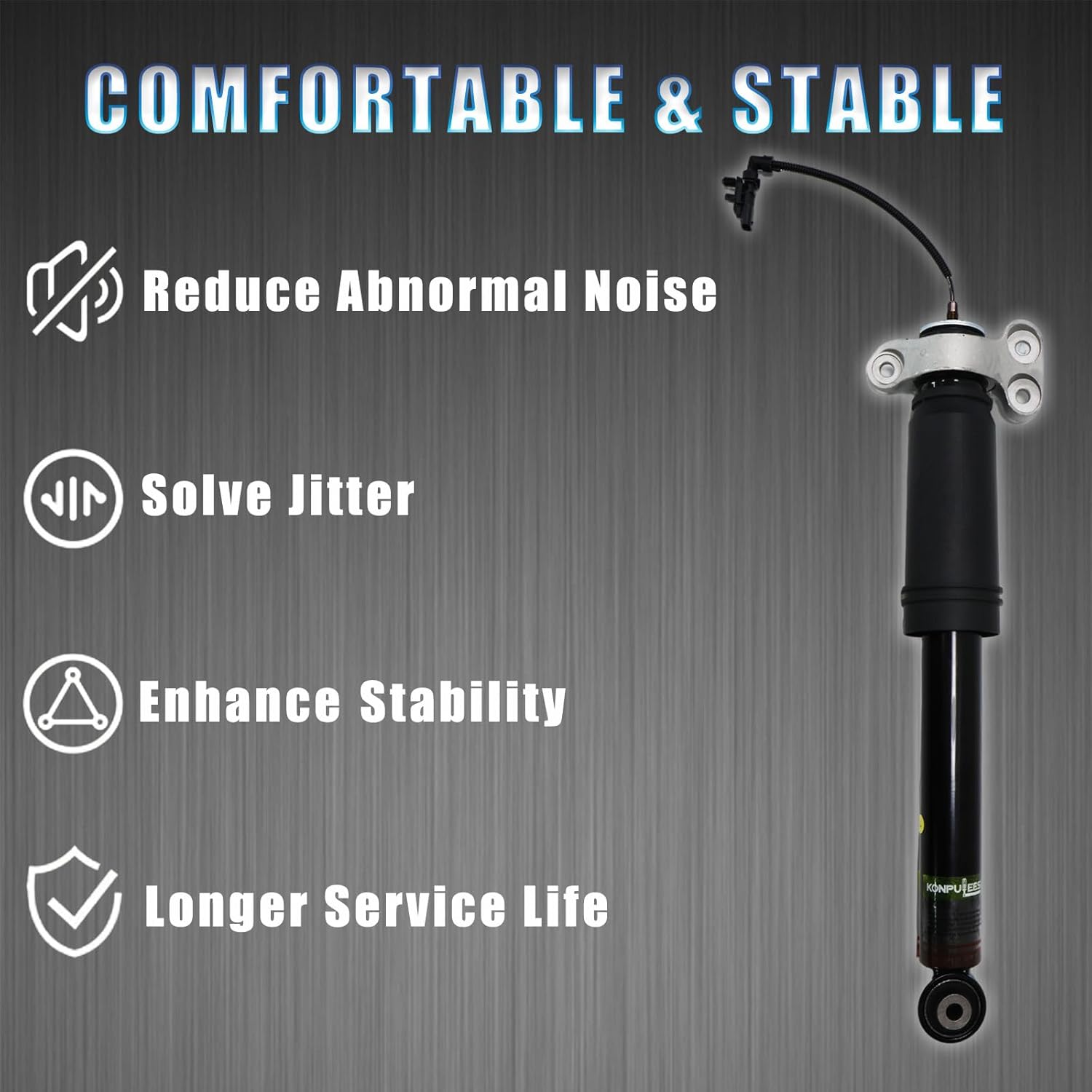 84230453 2PCS Rear Air Shock Absorbers Strut Assembly Assys .Compatible with Cadillac ATS 2013-2020 CTS 2014-2020.Replacement OE for 84230447 84230450 84230448 84230454