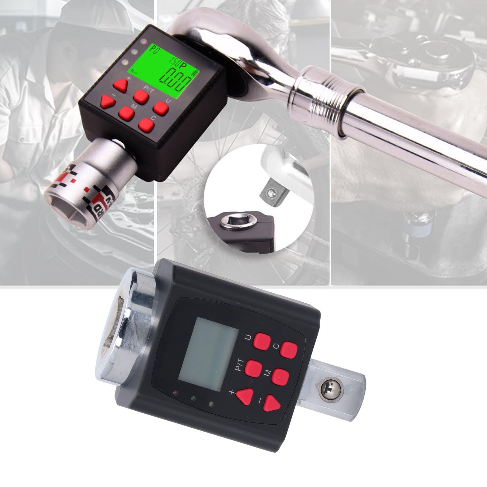 Clé Dynamométrique Numérique 3/4in Adaptateur électronique