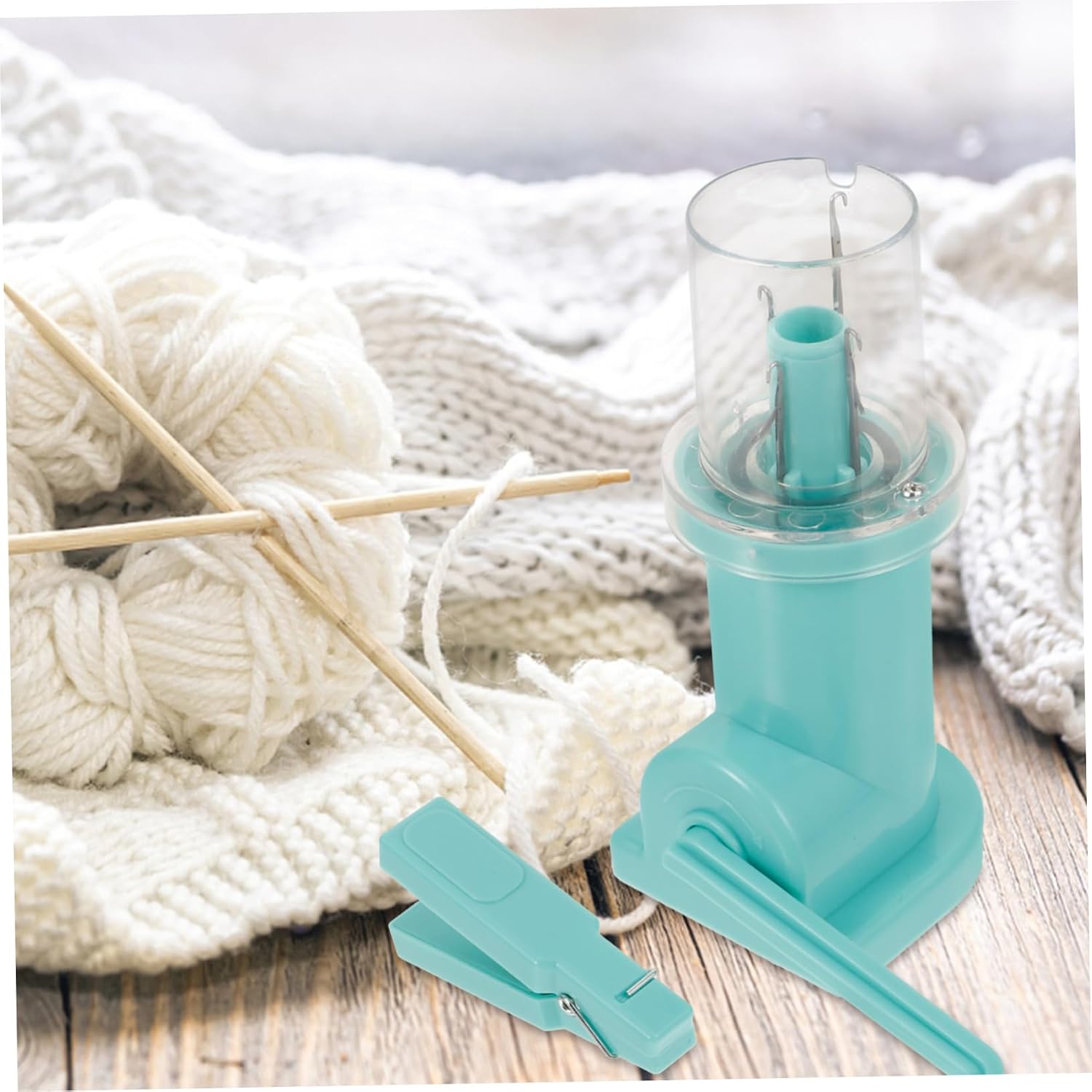 SEWACC Durable DIY Hand Operated Knitting Machine Plastic Bracelet Weave Tool for Home Crafts Easy to Use for Adults for Knitting Projects Decorative Accessories