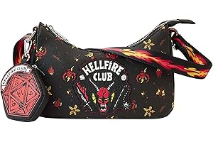 Loungefly Stranger Things Hellfire Club Crossbody Bag: Embrace The Upside Down In Style
