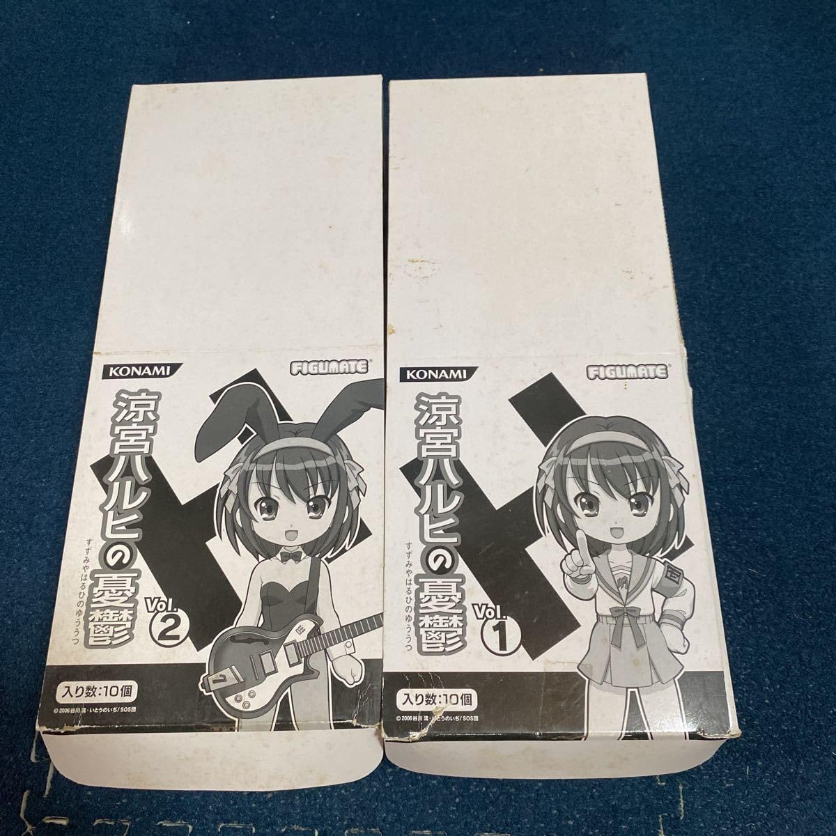 涼宮ハルヒの憂鬱　FIGUMATE Vol.1&Vol.2セット フィギュメイト 涼宮ハルヒの憂鬱 Vol.1+vol.2 ノーマル10種