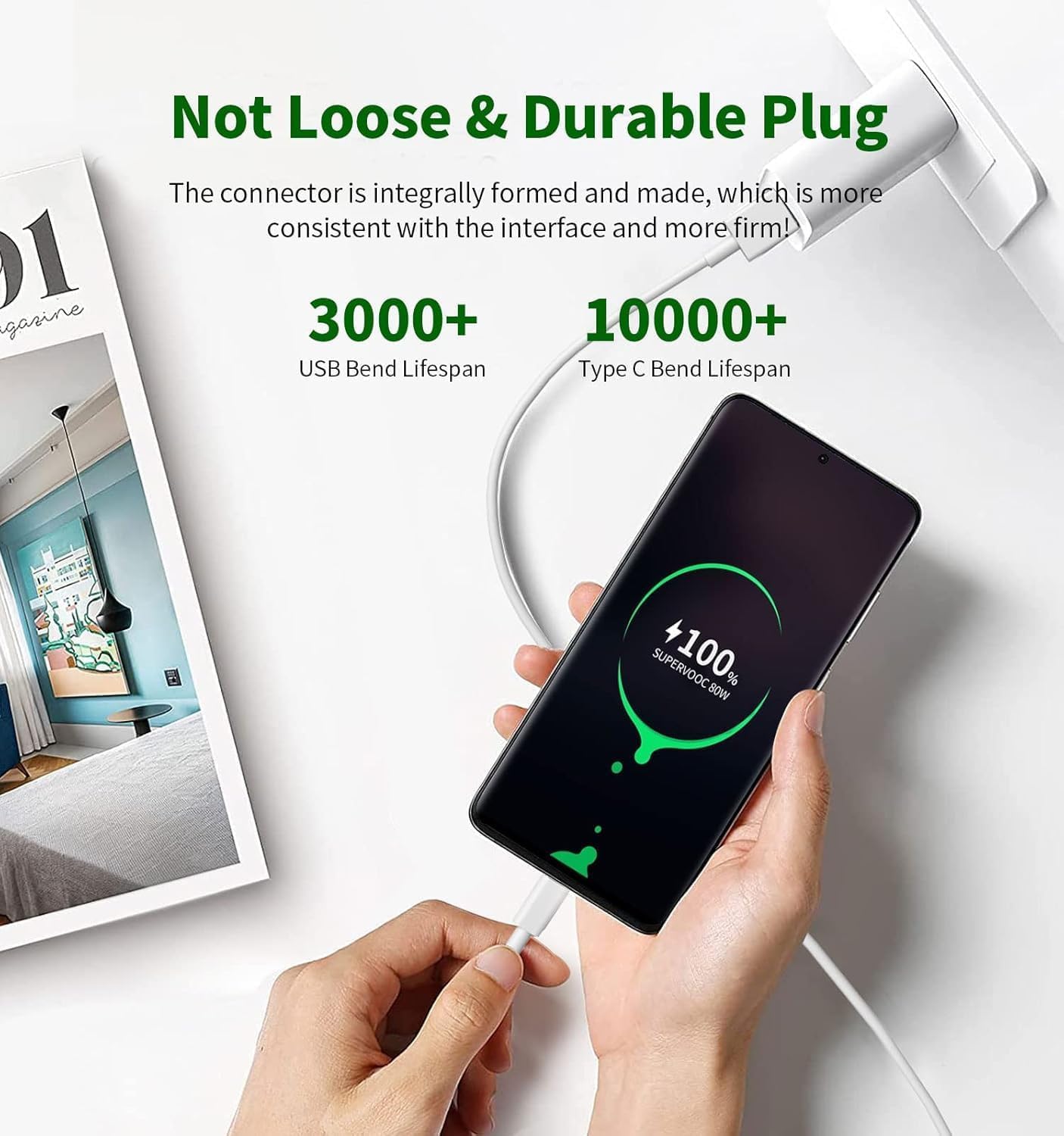 Original 80W Super VOOC Charger for 14 Pro+, Realme 14x | Ultra Fast Charging | Compact & Reliable 3