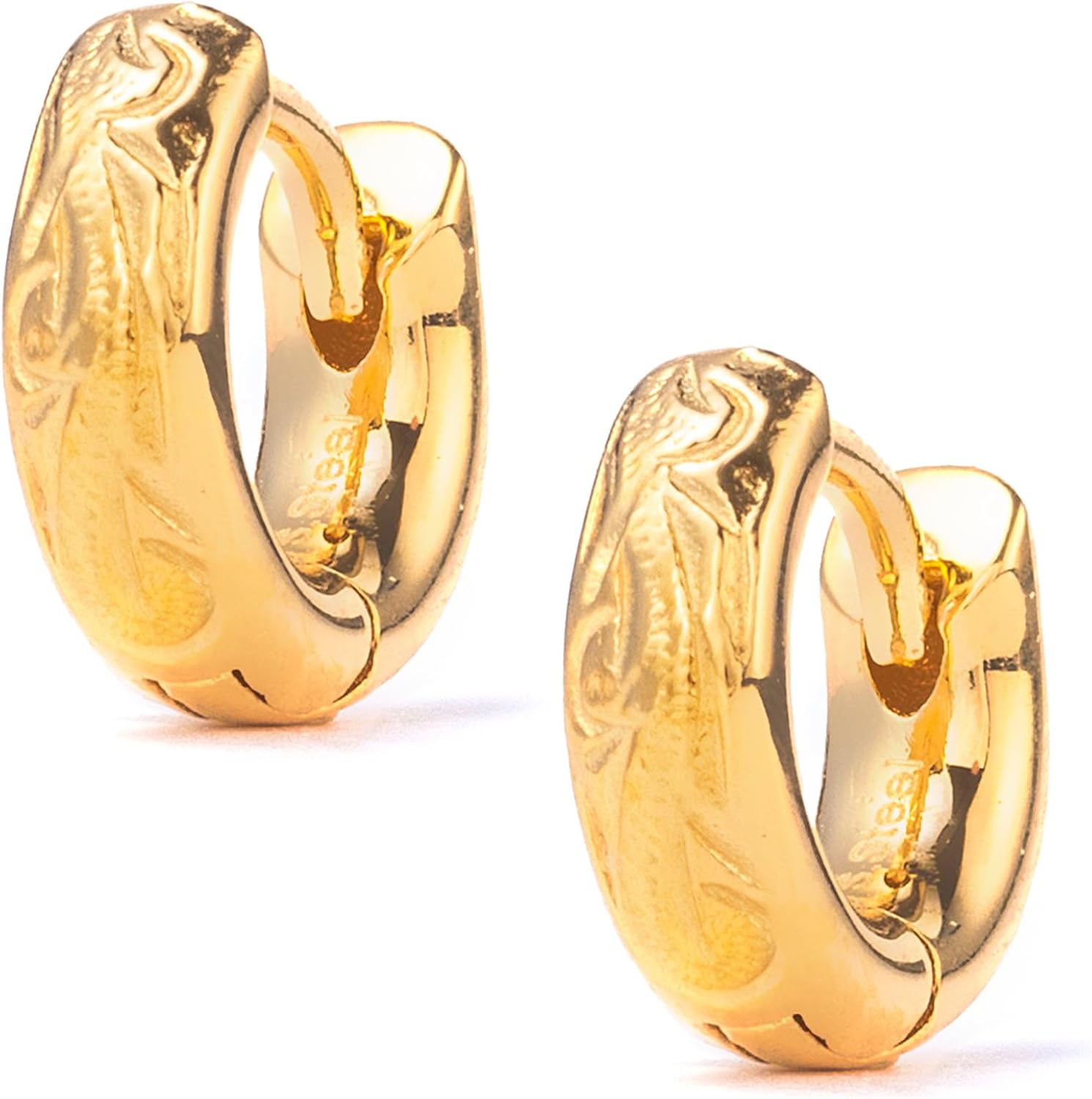 専用】K18ピアス6mm片耳4mm1ペア石留め刻印K18シリコンキャッチ付き