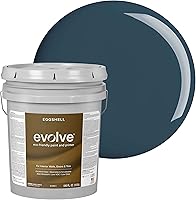 Vista 33 de EVOLVE Pintura e imprimación para interiores, cáscara de huevo (blanco alabastro), 1 galón, cobertura de una capa, excelente oculto, bajo contenido