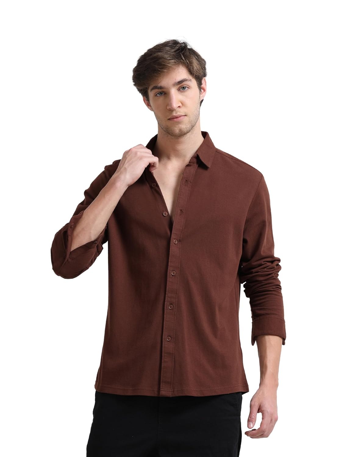StitchX Men's Cotton Pique Regular Fit Full Sleeve Solid Knitted Shirt XS-2XL - Review, Price and Buying Guide