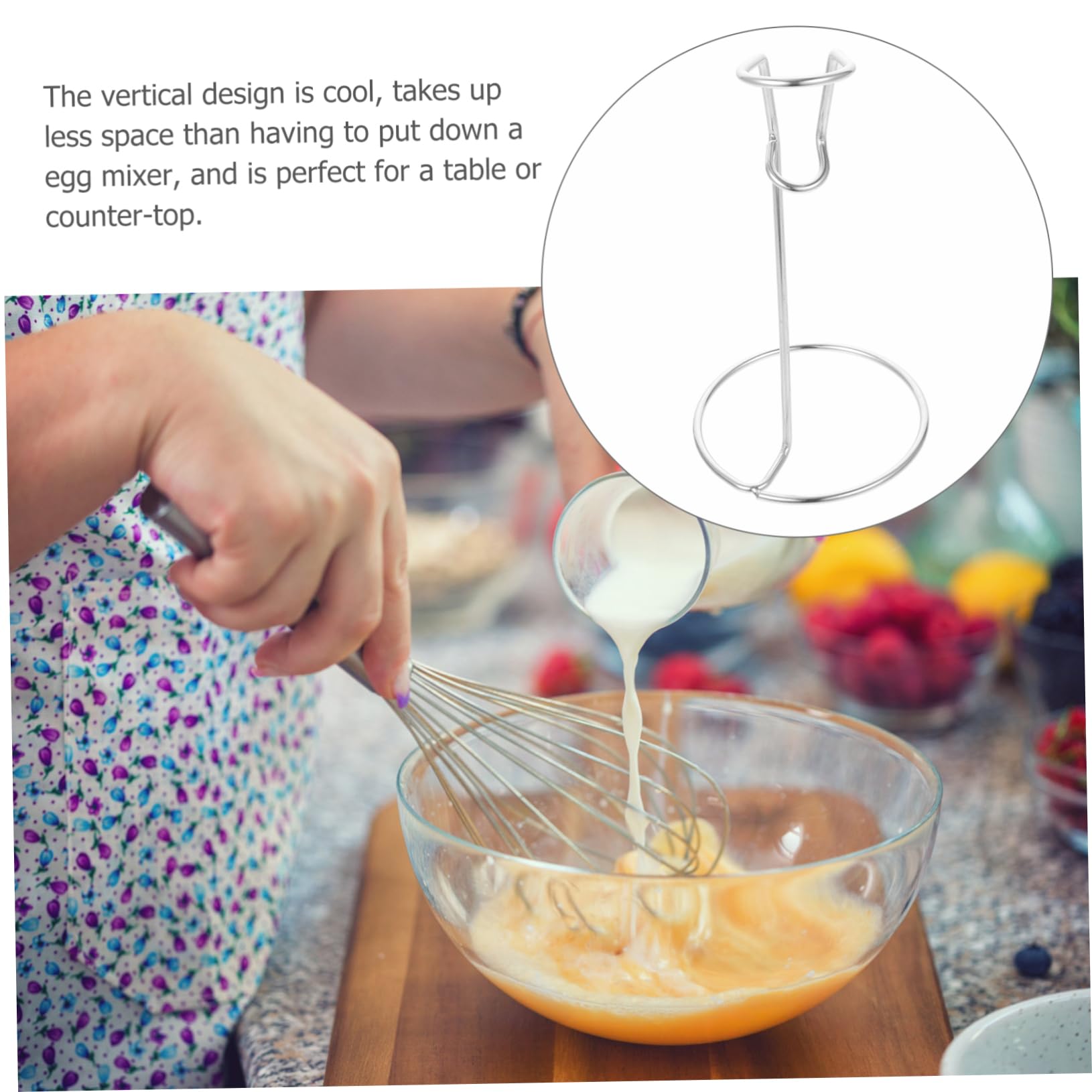 Mousseur à Lait En Acier Inoxydable, Crémier à Double Maille, Mousseur