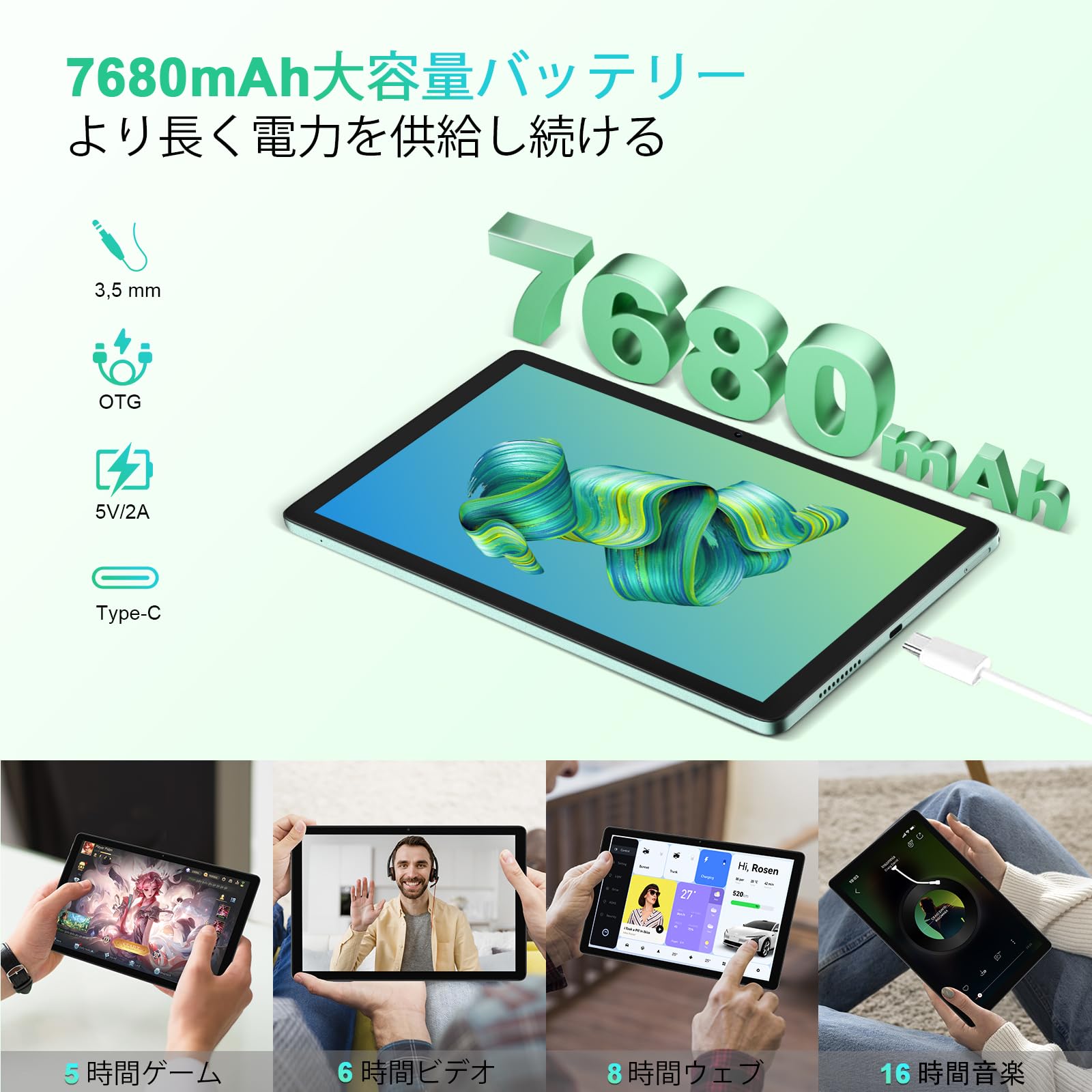 Amazon.co.jp: 【2023 NEW Android 13 タブレット 10インチ
