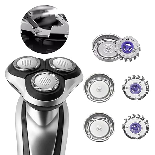 Miniatura 9 de Cabezal de afeitar de repuesto HQ56 compatible con Philips Norelco HQ56 HQ3, HQ4, HQ55 Cabezales de afeitado de repuesto