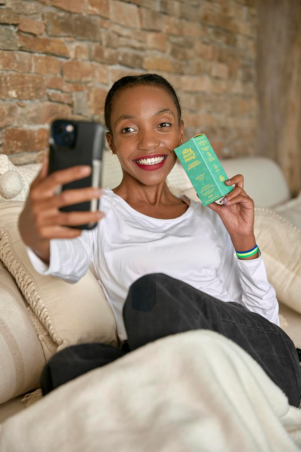 Coconut Chocolate Bliss - Guilt-Free Chocolate Truffles | Low in Refined Sugar, Made With Dates and Real Nut Butters | Healthy On-the-go Snack | 4 Truffles/Box,16 truffles