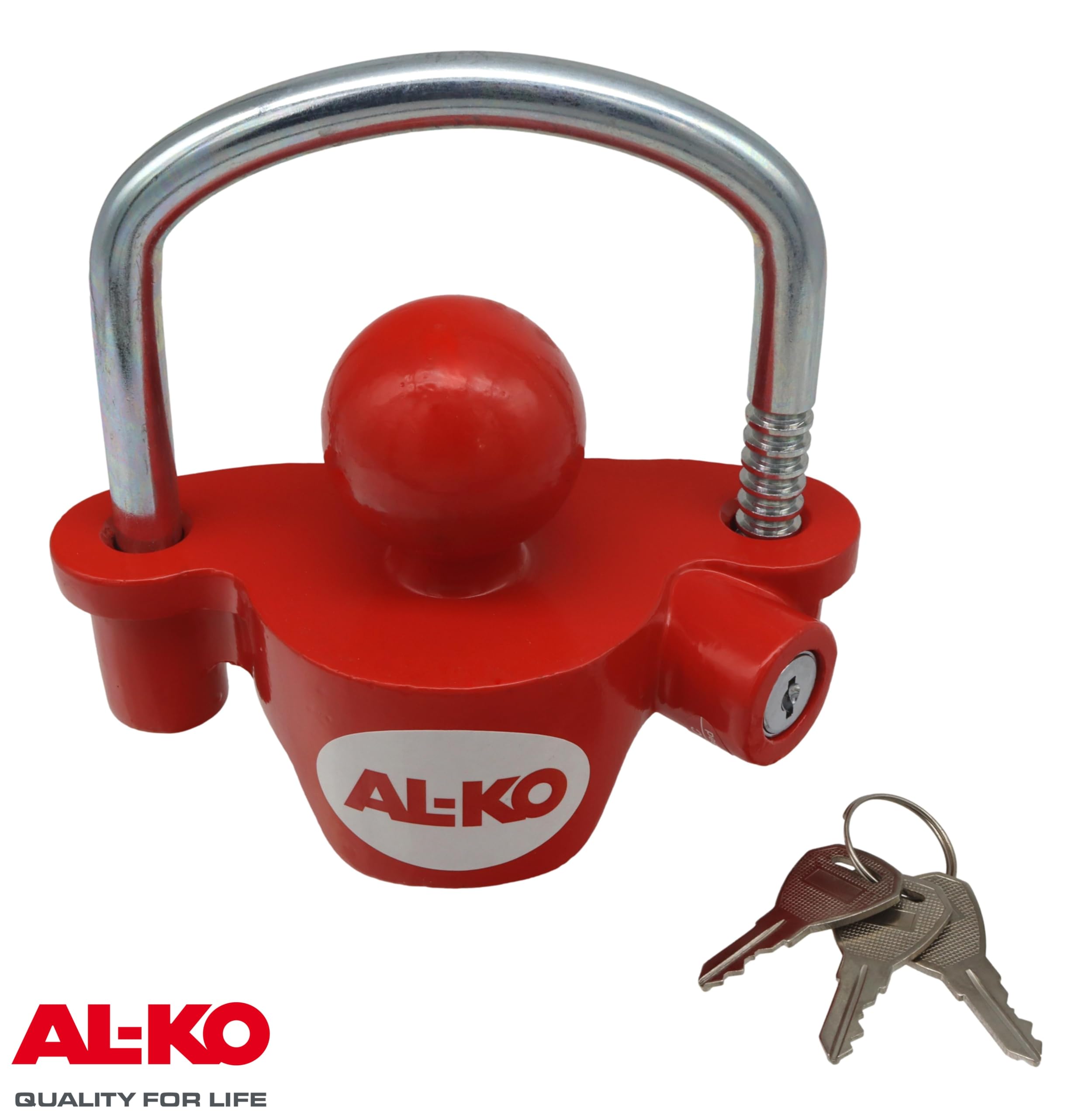 trailer parts4u Original Alko Bügelschloss für alle Kugelkupplungen Safety Universal Compact für Anhänger Diebstahlsicherung Standbetrieb