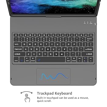 Amazon.com: KBCASE Touch Keyboard Case for iPad Air 13 inch