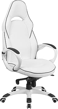 White chair with black trim Outlet