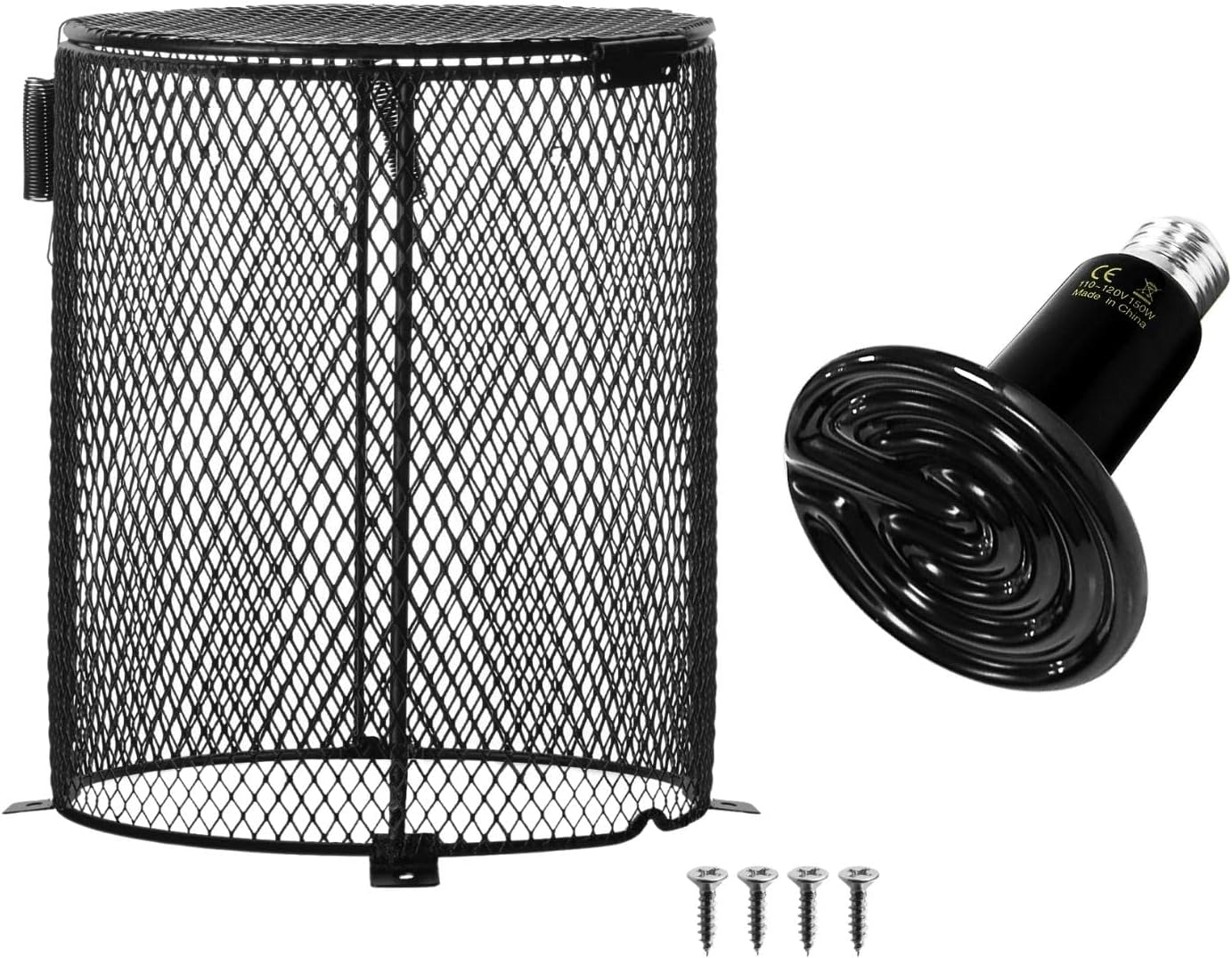 Simple Deluxe Reptile AntiScald Cover Mesh Cage Heater