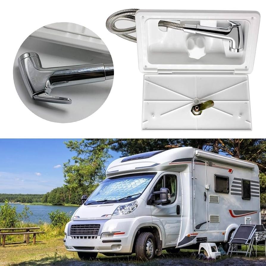 Amazon｜Sanwer RV用 シャワーキット シャワーヘッド 外部付け