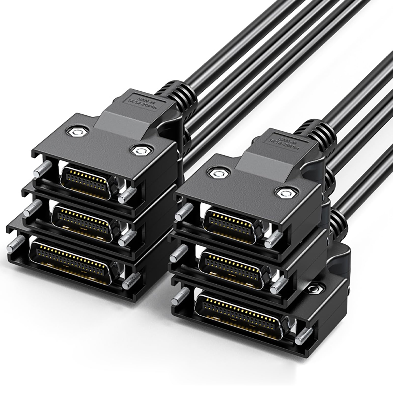 Cable de datos SCSI rápido con Mbps para escáner de máquina de cinta y más con durabilidad CN20P/26P/36P50P