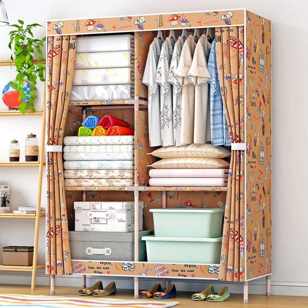 Amazon｜BZM-ZM 折り畳み式のクローゼット布ワードローブ総会