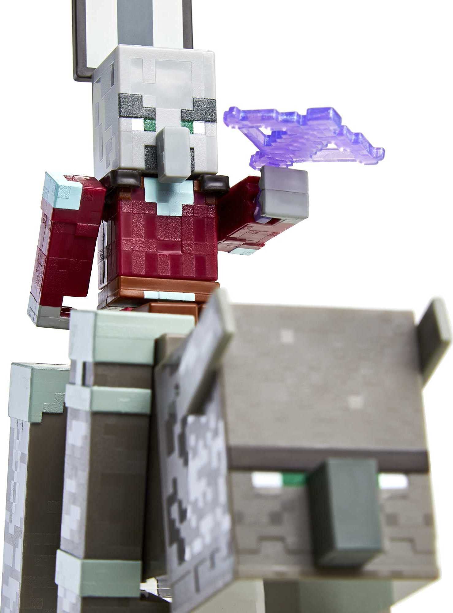 Amazon.com: ​​Minecraft Craft-a-Block 2-Pk, Ravager & Raid Captain Action  Figures & Toys to Create, Explore and Survive, Authentic Pixelated Designs,  Collectible Gifts for Kids Age 6 Years and Older : Toys &