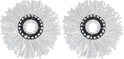 Miniatura 7 de Simplify Repuesto de cabezal de fregona de microfibra, 6.1 pulgadas, blanco