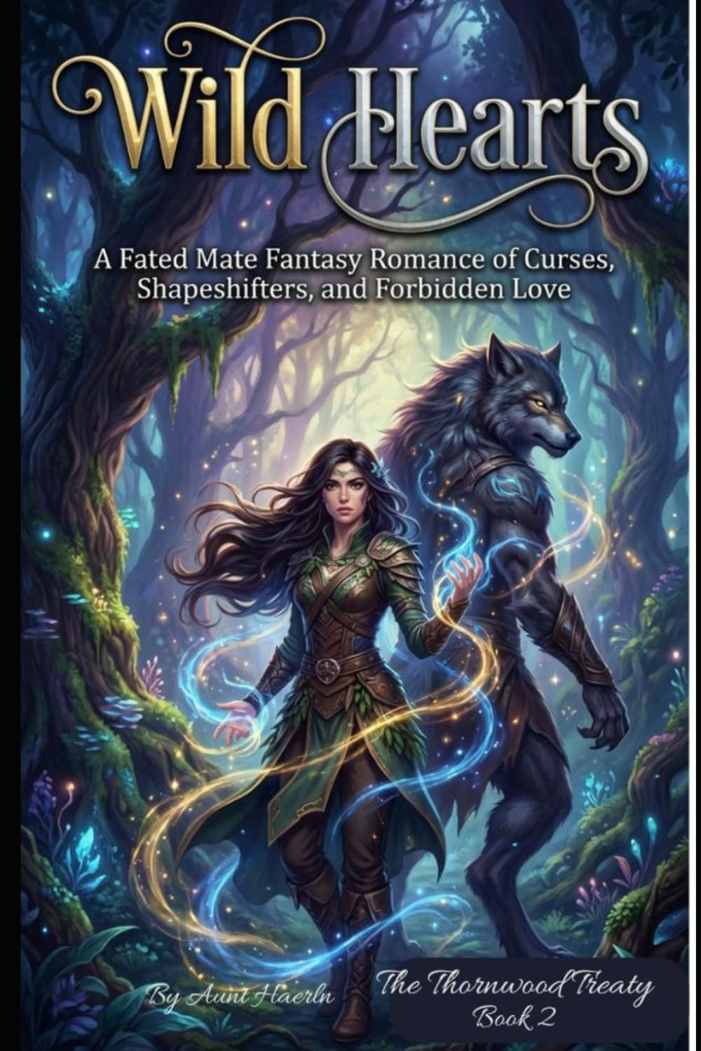 Wild Hearts: A Fated Mate Fantasy Romance of Curses, Shapeshifters, and Forbidden Love (The Thornwood Treaty)
