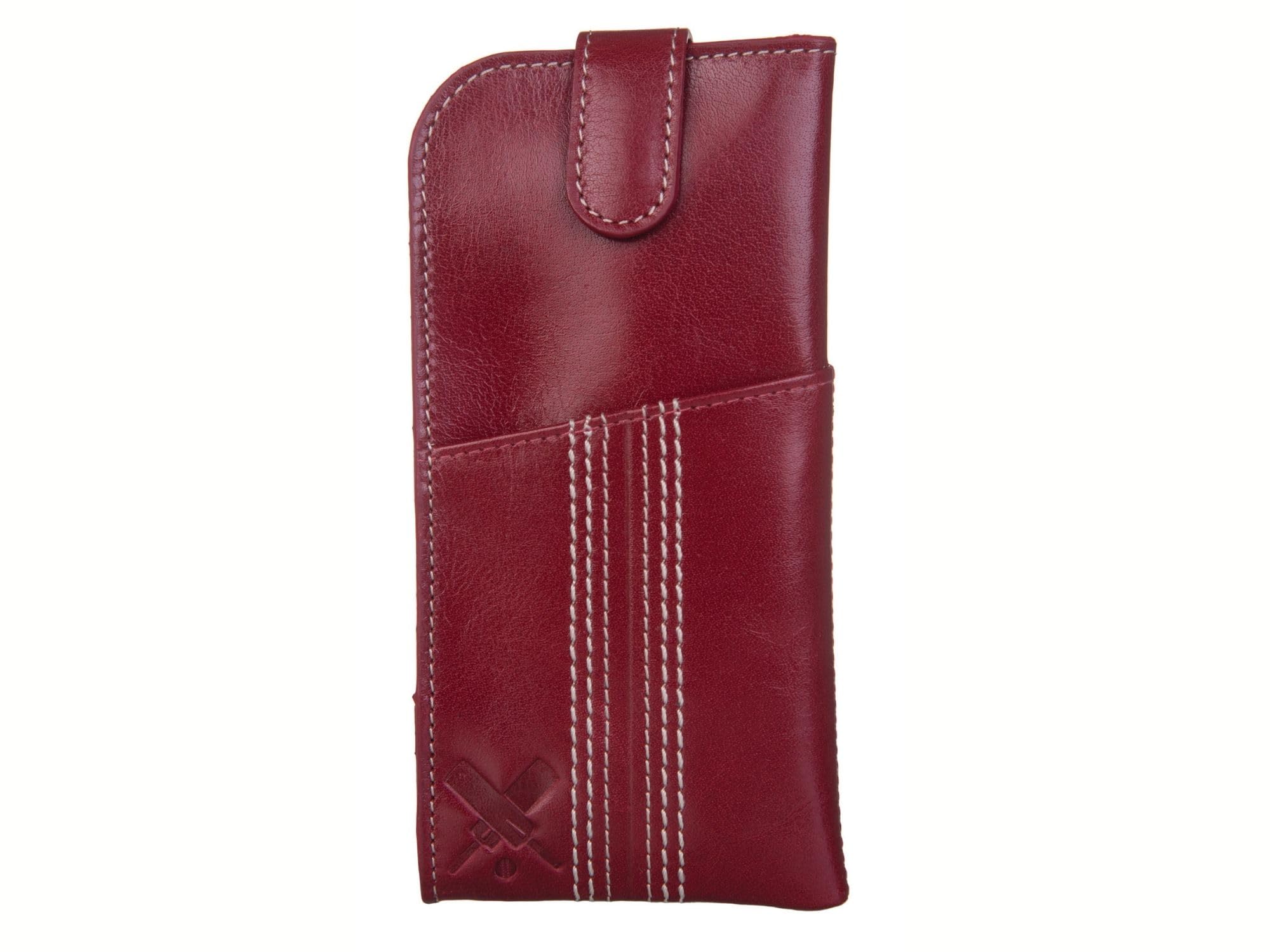 Edgbaston Cricket Soft Premium Leather wide fit GLASSES CASE by Mala Leather
