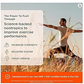 The Genius Brand Genius Pre - Clean Pre-Workout Powder for Energy, Focus & Fitness Support - No Artificial Flavors, Preservatives, or Proprietary Blends - Non-GMO - 20 Servings - Sour Cherry