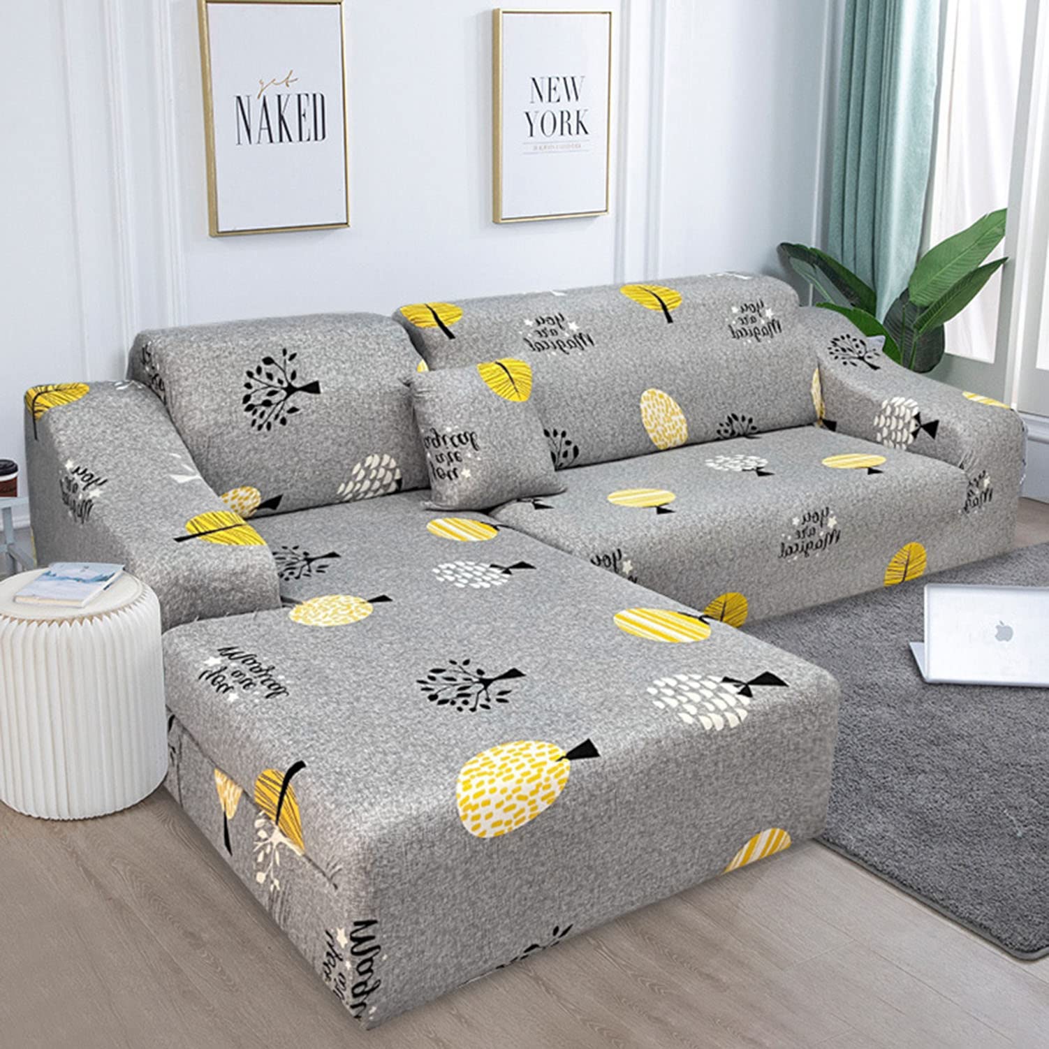 Housse de canapé en L lavable | Protéger mon meuble de salon