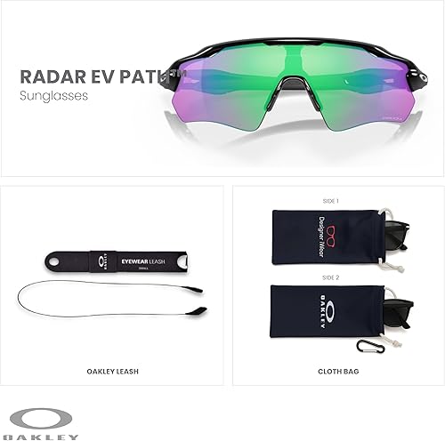Miniatura 2 de Oakley Radar EV Path OO9208 - Gafas de sol para hombre, correa y kit de cuidado iWear de diseñador