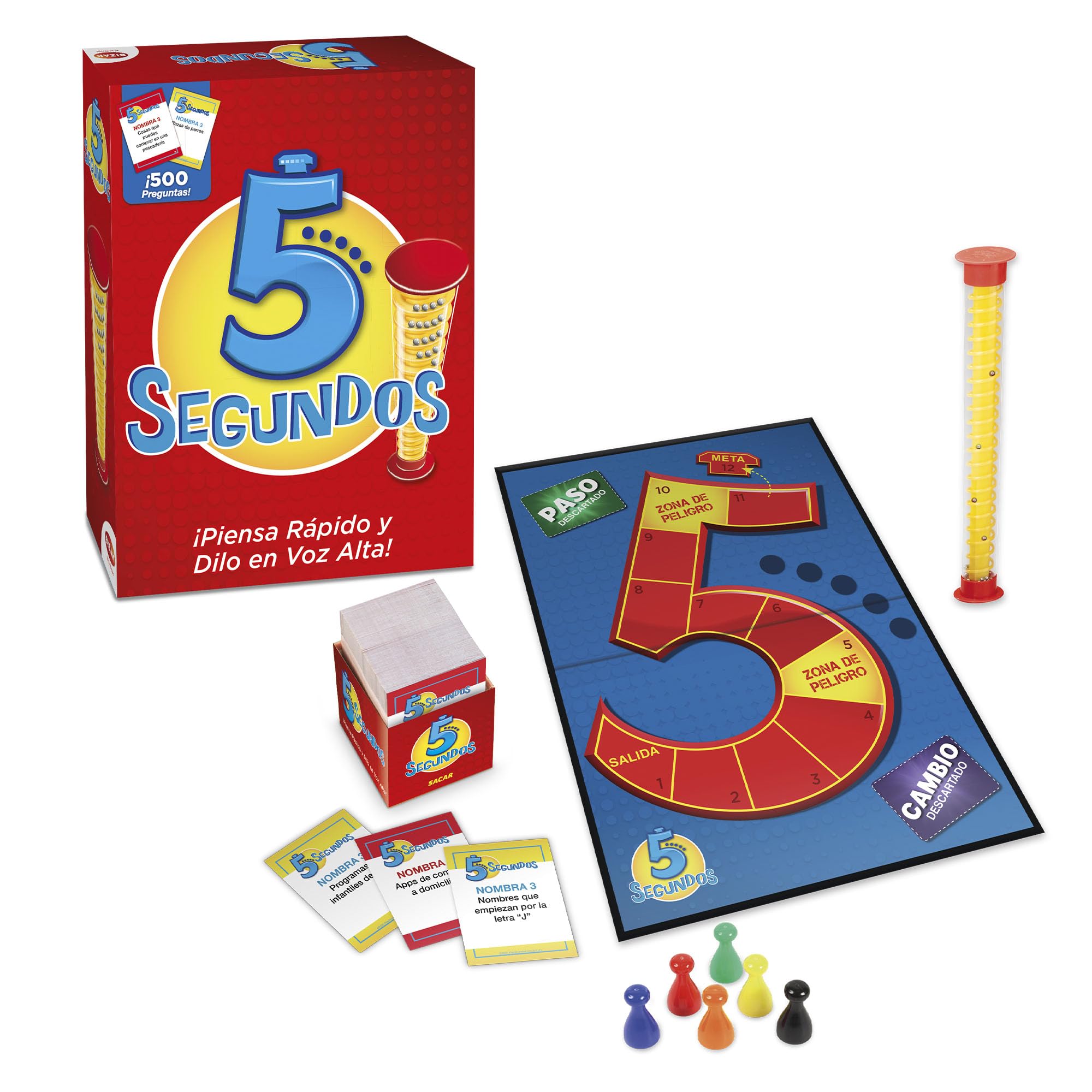 Bizak 5 Secondes Jeu Rapide Questions et réponses + 8 Ans | 64554021