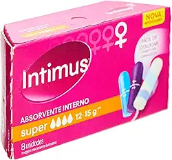 Absorvente Interno Intimus Super 8 Unidades