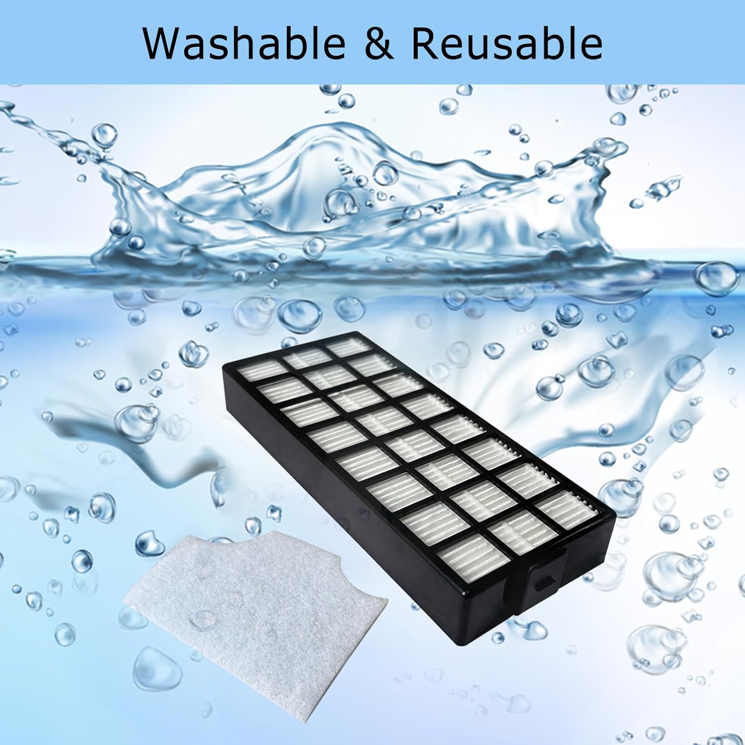 SF20EZM HEPA Filter Compatible with Simplicity Vacuums Genuine S20EZM Allergy Upright Vacuum Cleaner